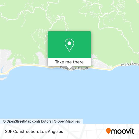 SJF Construction map