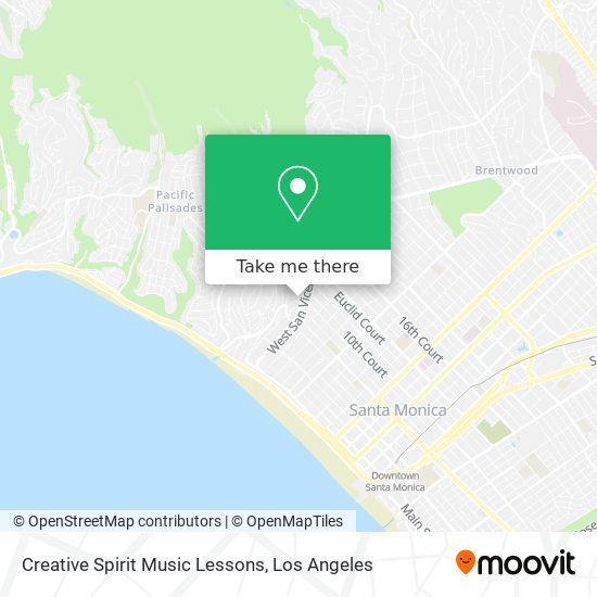 Creative Spirit Music Lessons map