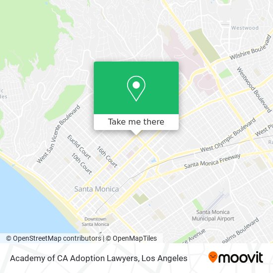 Mapa de Academy of CA Adoption Lawyers