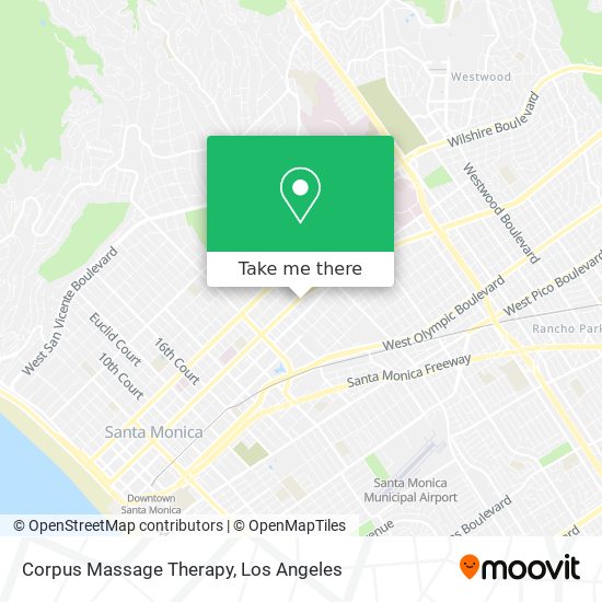 Corpus Massage Therapy map