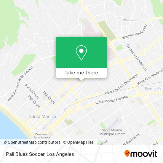 Pali Blues Soccer map