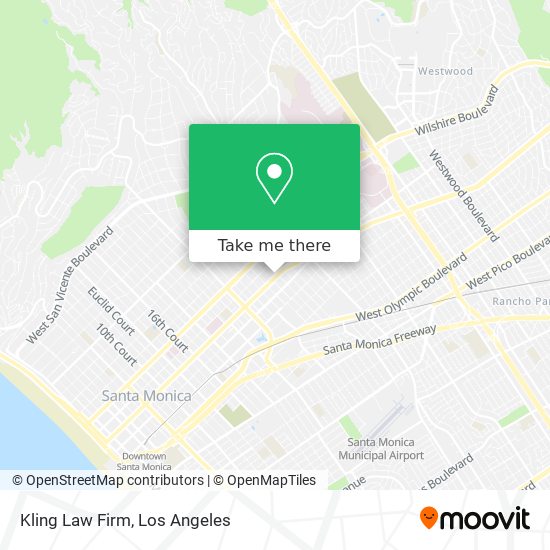 Kling Law Firm map
