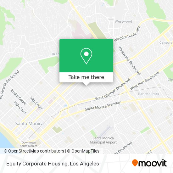 Mapa de Equity Corporate Housing