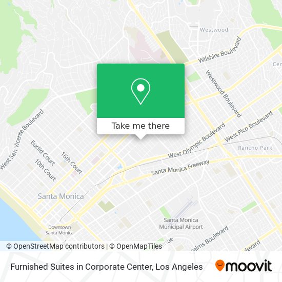 Furnished Suites in Corporate Center map