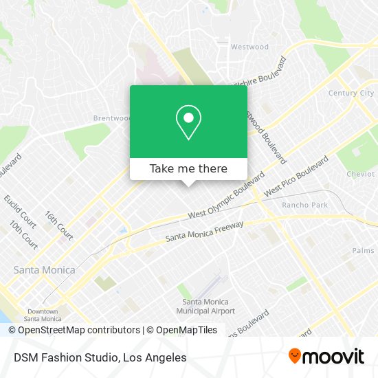 Mapa de DSM Fashion Studio