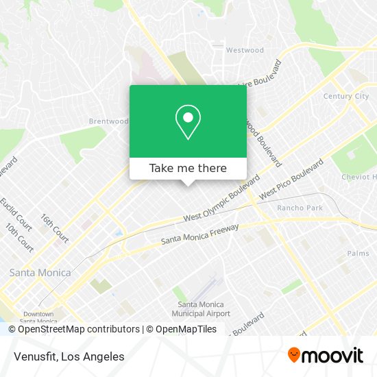 Venusfit map