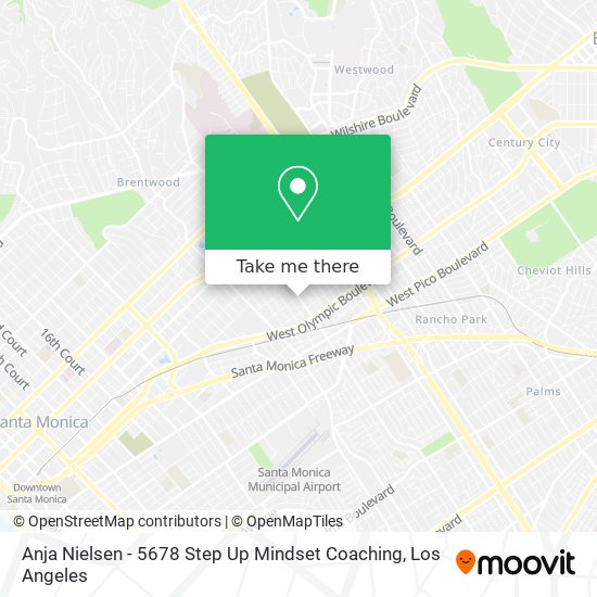 Mapa de Anja Nielsen - 5678 Step Up Mindset Coaching