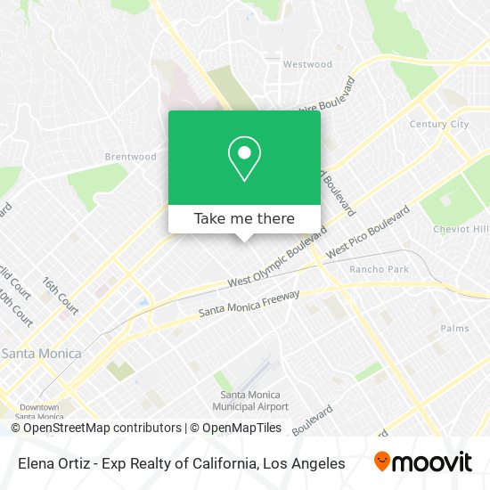 Elena Ortiz - Exp Realty of California map