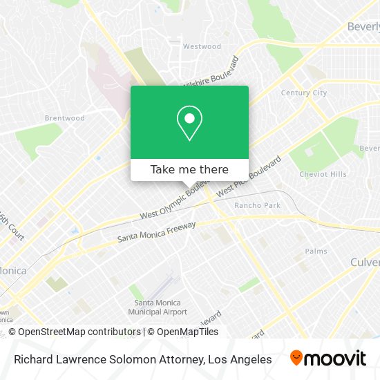 Mapa de Richard Lawrence Solomon Attorney