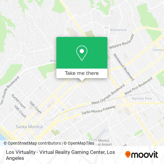 Mapa de Los Virtuality - Virtual Reality Gaming Center