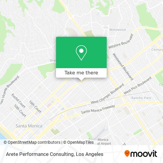 Mapa de Arete Performance Consulting