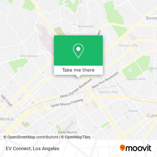 Mapa de EV Connect