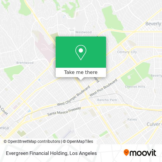 Evergreen Financial Holding map