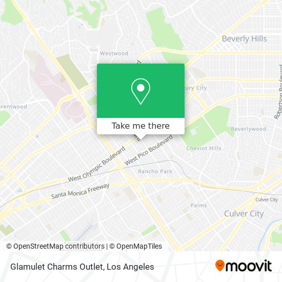 Glamulet Charms Outlet map