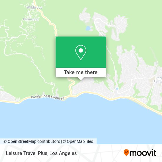 Leisure Travel Plus map