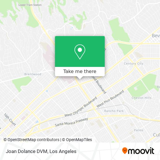 Mapa de Joan Dolance DVM