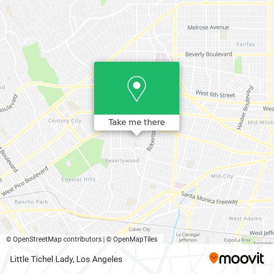Little Tichel Lady map