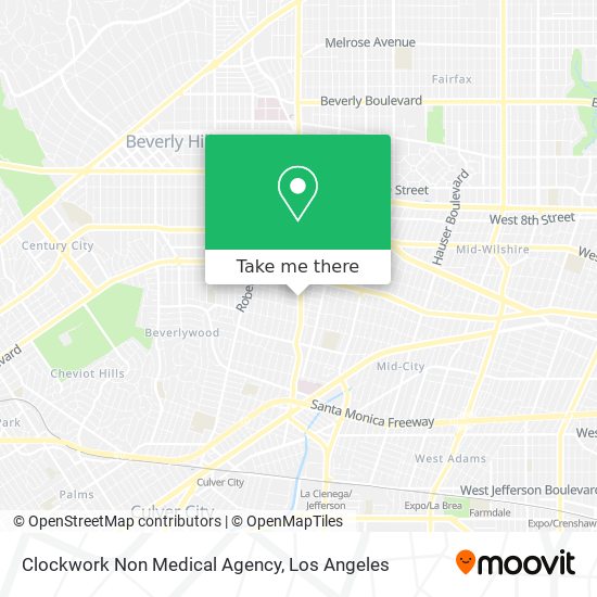 Mapa de Clockwork Non Medical Agency