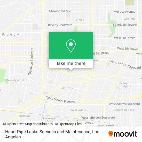 Mapa de Heart Pipe Leaks Services and Maintenance