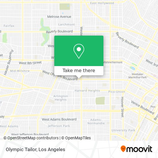 Olympic Tailor map