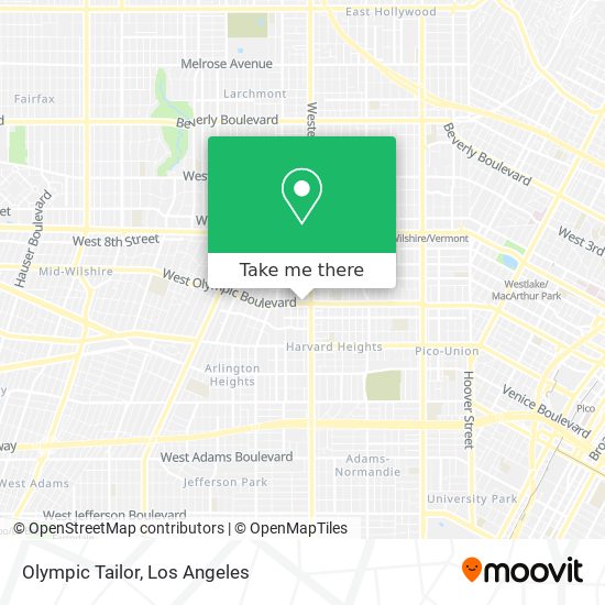 Mapa de Olympic Tailor