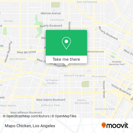 Mapo Chicken map