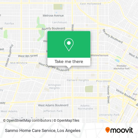 Mapa de Sanmo Home Care Service