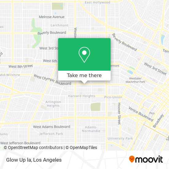 Glow Up la map