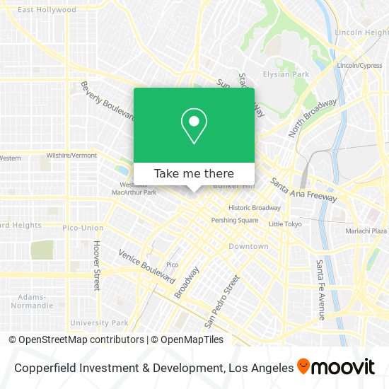 Copperfield Investment & Development map