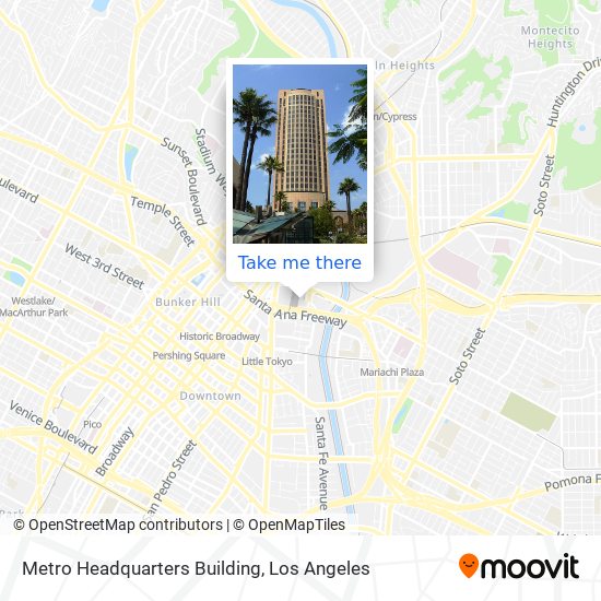 Mapa de Metro Headquarters Building