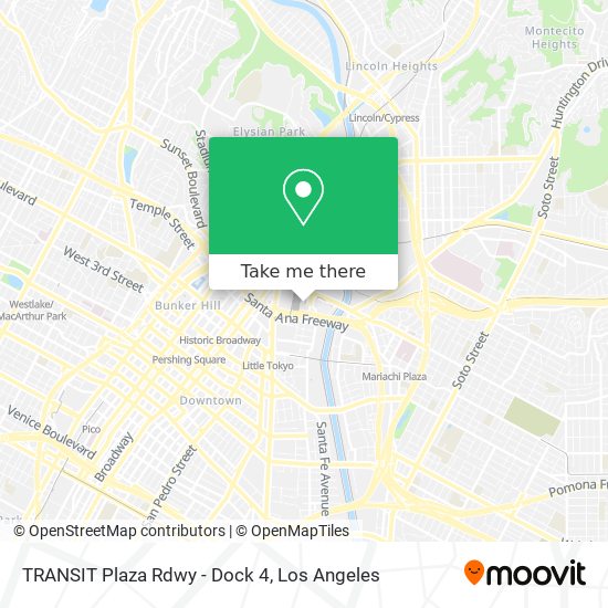 Mapa de TRANSIT Plaza Rdwy - Dock 4