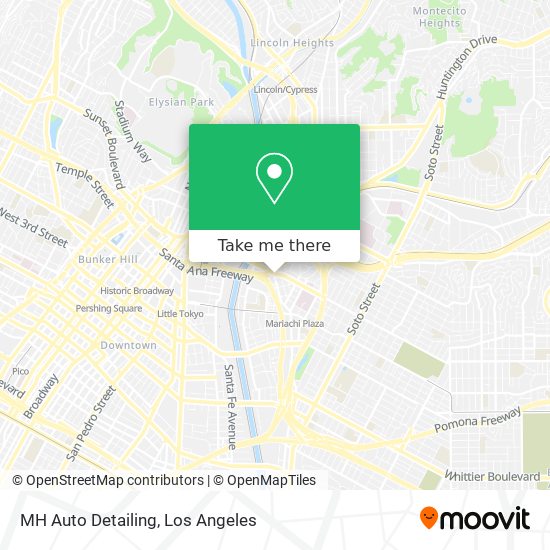 MH Auto Detailing map