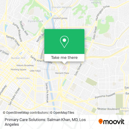Primary Care Solutions: Salman Khan, MD map