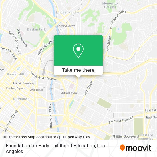Foundation for Early Childhood Education map