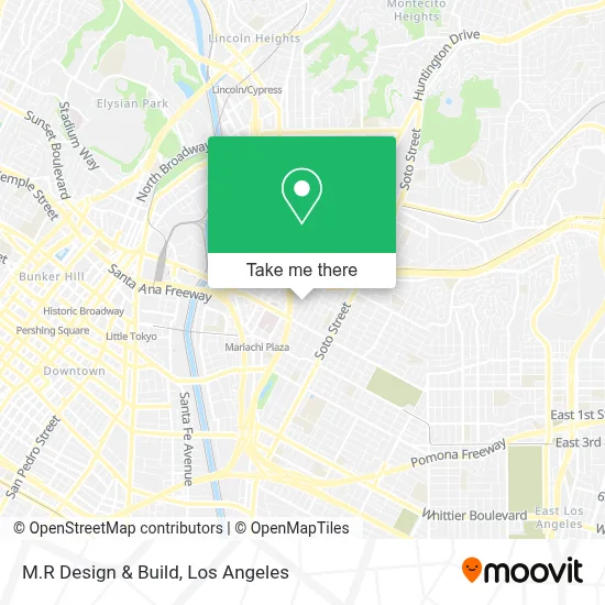 M.R Design & Build map