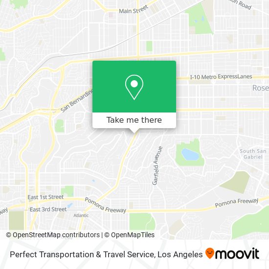 Mapa de Perfect Transportation & Travel Service