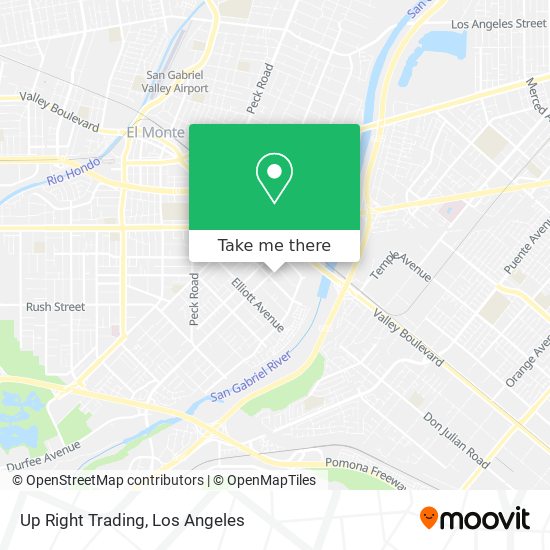 Up Right Trading map