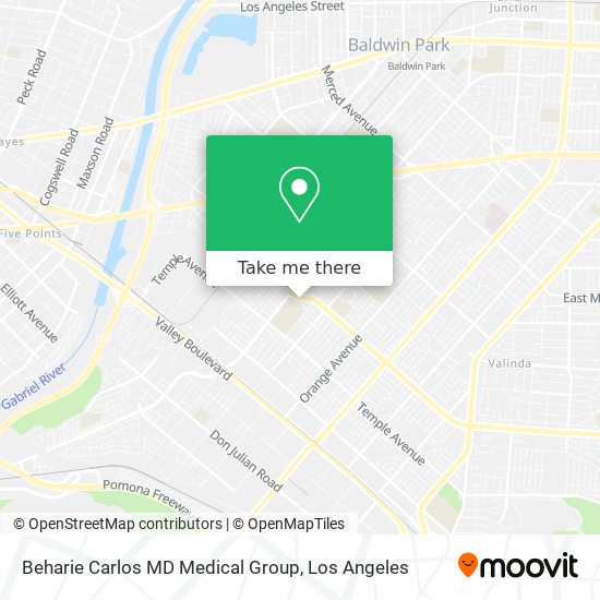 Mapa de Beharie Carlos MD Medical Group