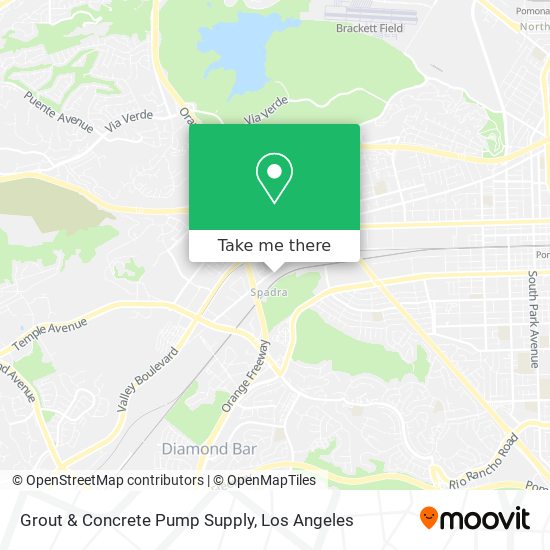 Mapa de Grout & Concrete Pump Supply