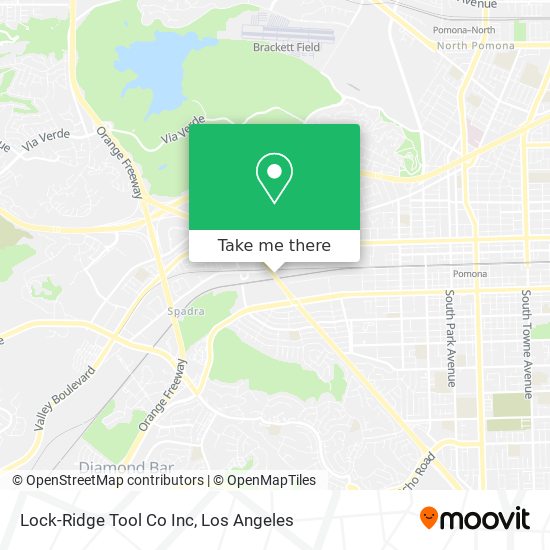 Lock-Ridge Tool Co Inc map