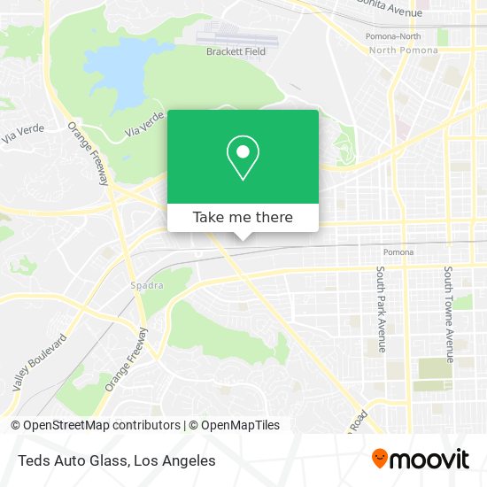 Mapa de Teds Auto Glass