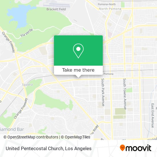 United Pentecostal Church map