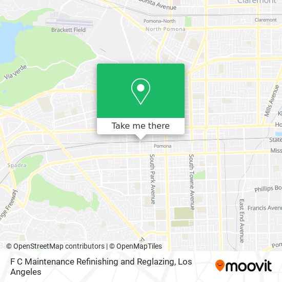 Mapa de F C Maintenance Refinishing and Reglazing