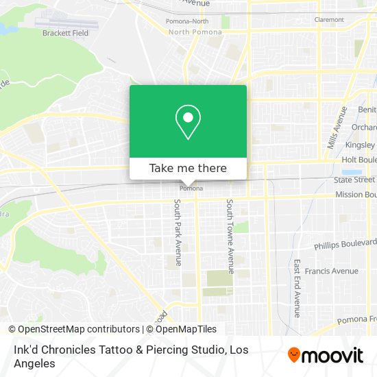 Ink'd Chronicles Tattoo & Piercing Studio map