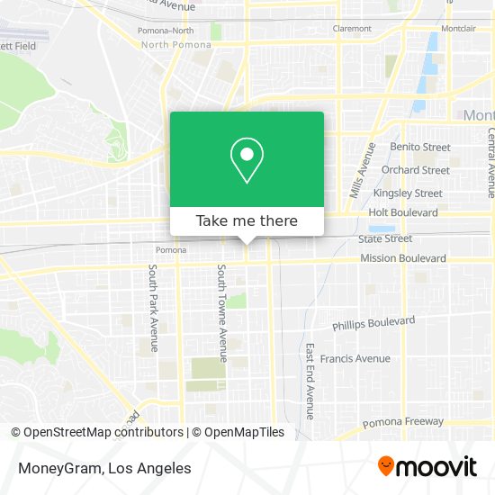 MoneyGram map