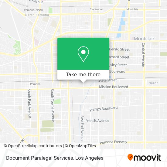 Document Paralegal Services map