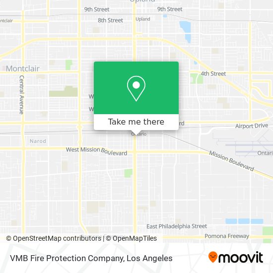 VMB Fire Protection Company map