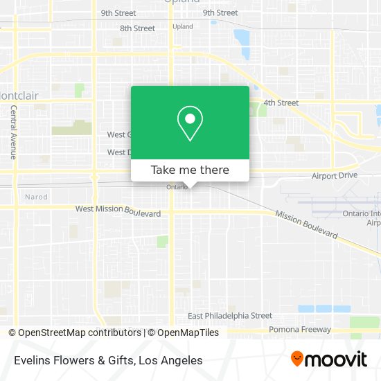 Evelins Flowers & Gifts map