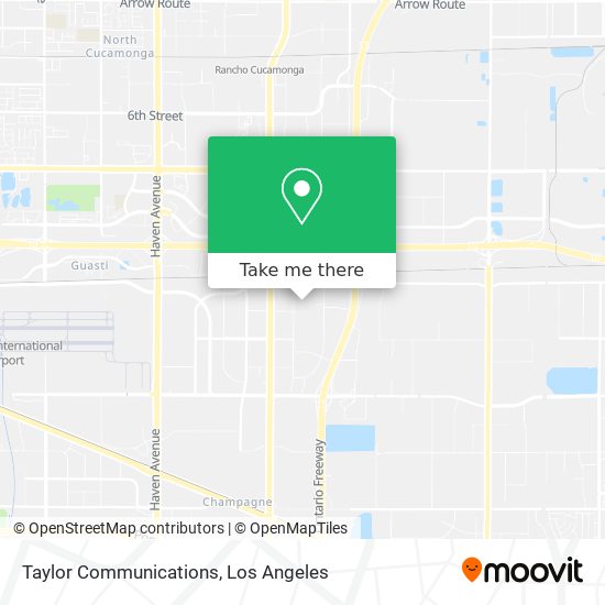 Taylor Communications map