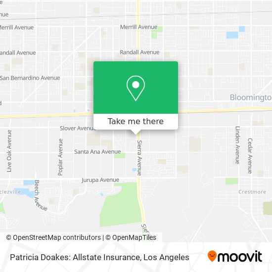 Patricia Doakes: Allstate Insurance map